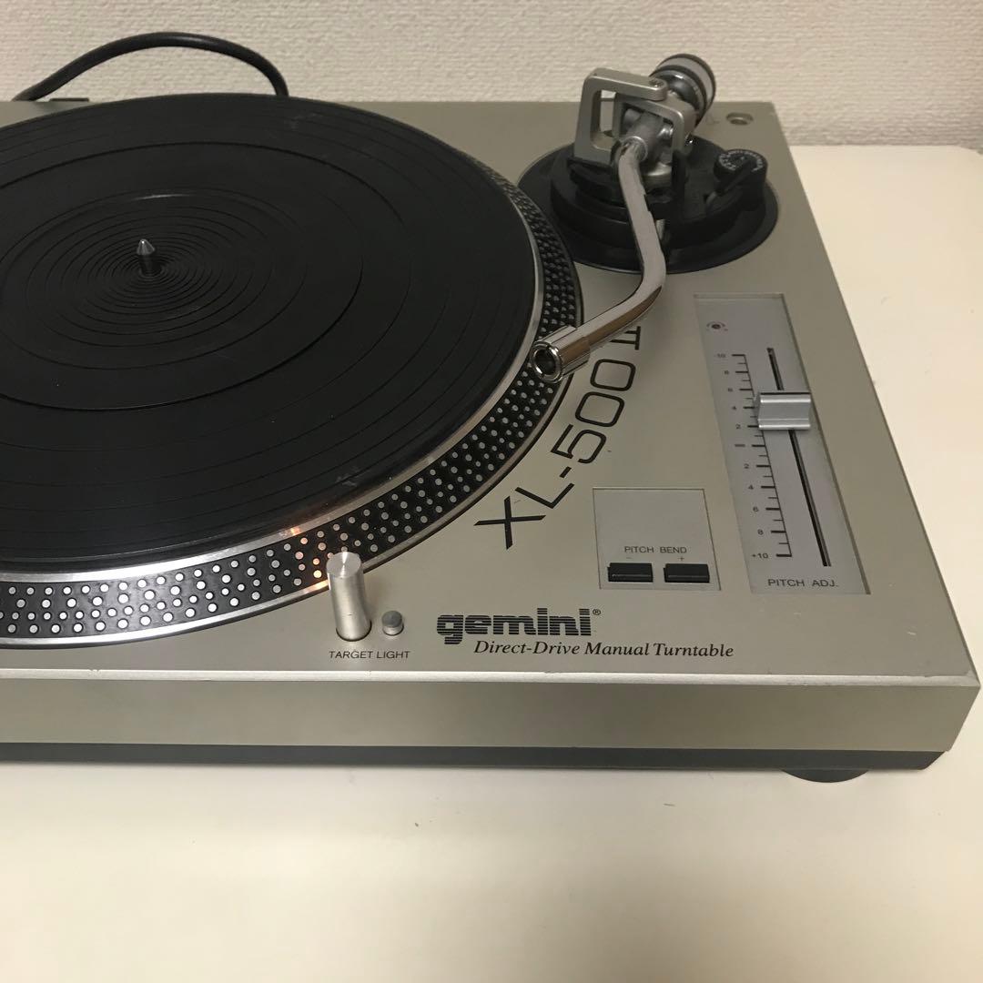gemini XL-500 II ターンテーブル　レコードプレーヤー