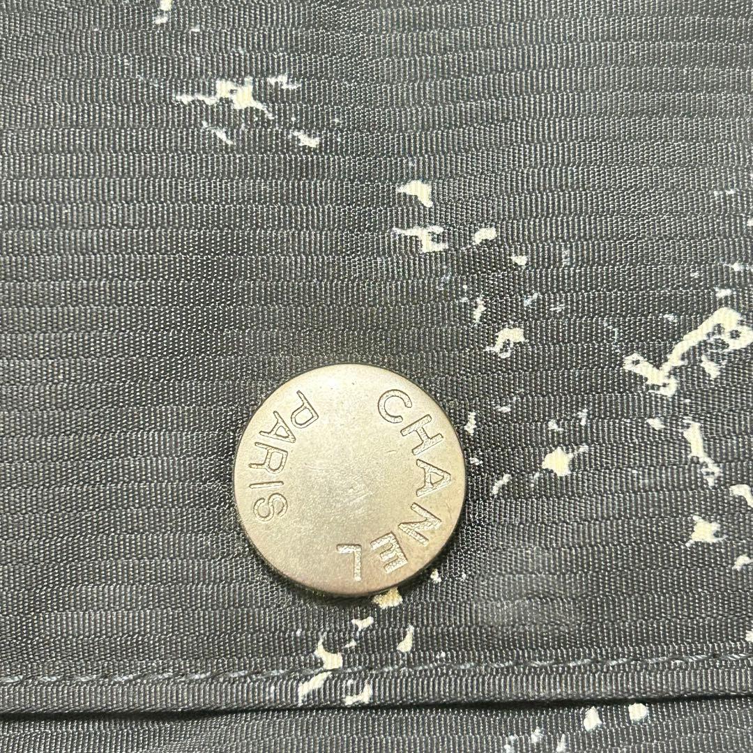 【美品】シャネル 旧トラベルライン ボディバッグ ウエストポーチ ブラック