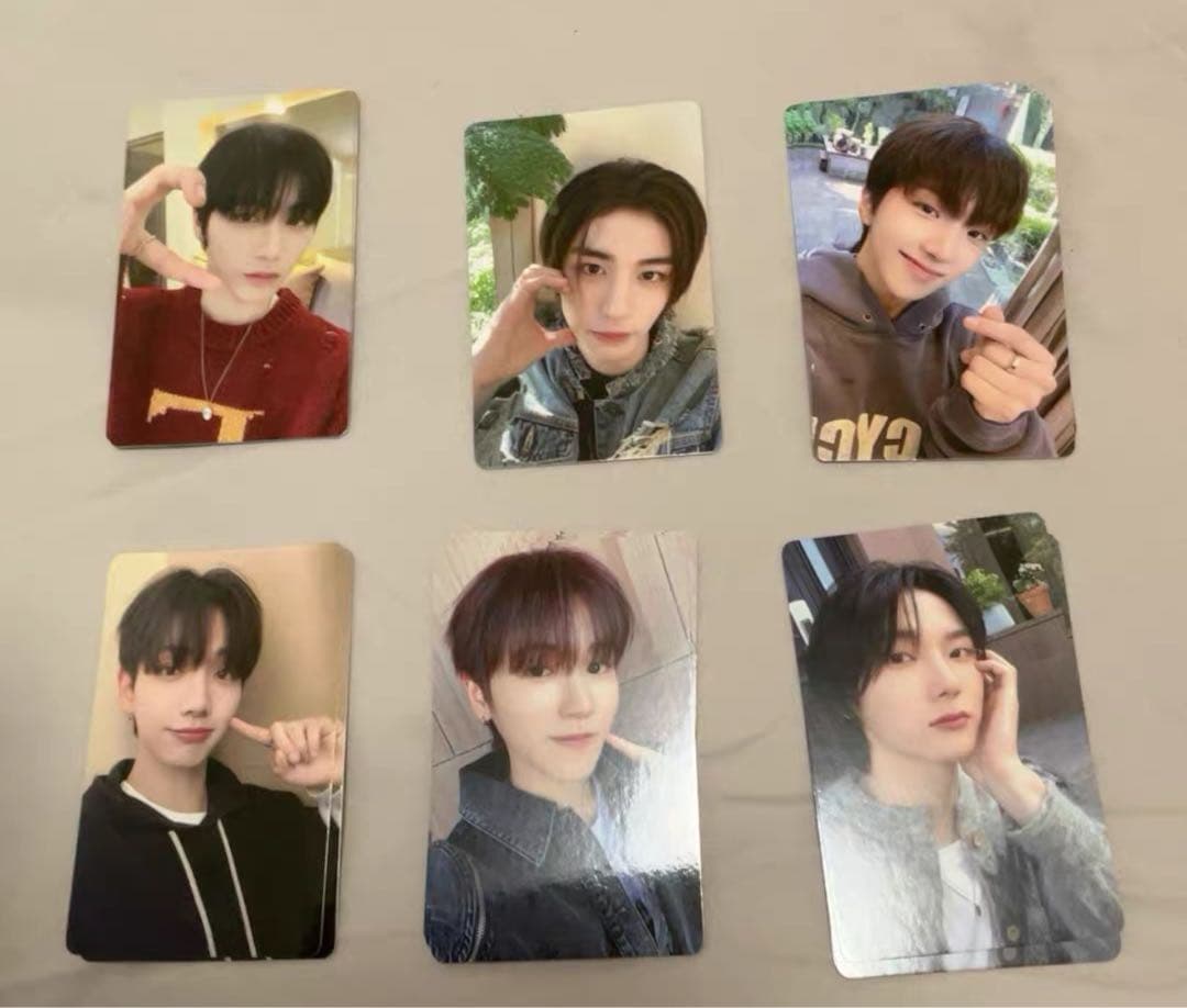 boynextdoor 中華 withfans 一直娱 青島 6枚コンプセット