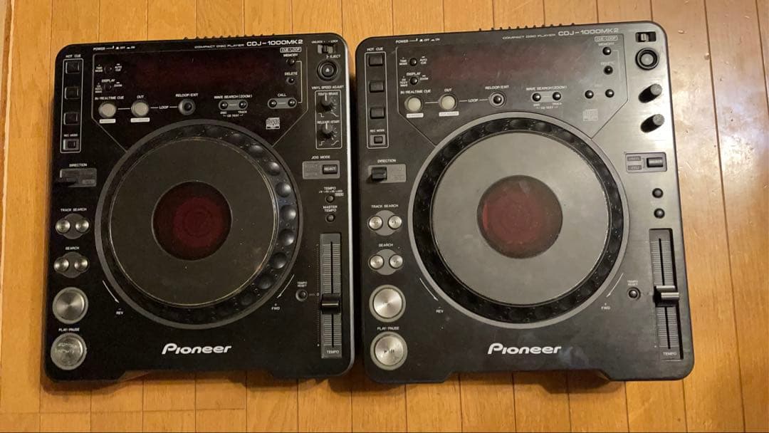 Pioneer CDJ-1000MK2 パイオニアCDJ中古2台セット DJ機材