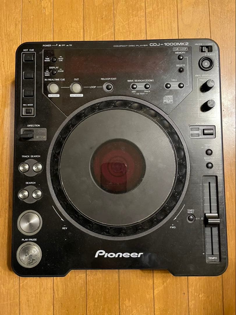 Pioneer CDJ-1000MK2 パイオニアCDJ中古2台セット DJ機材