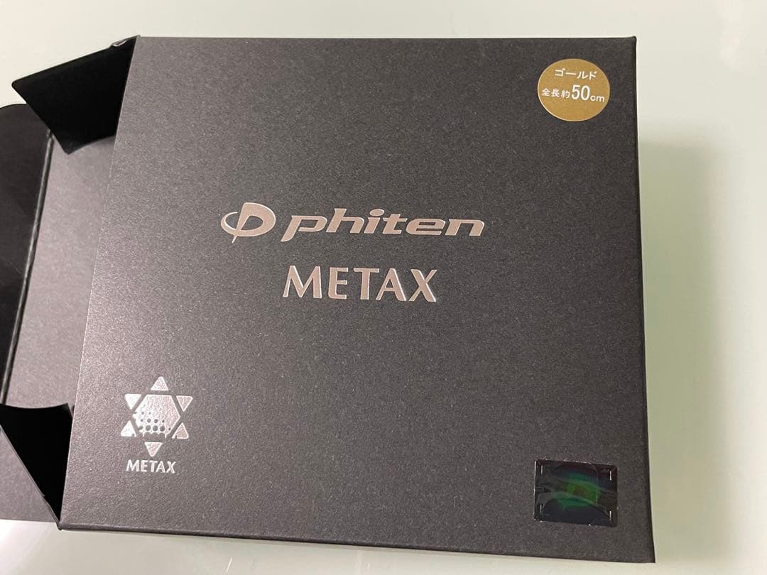 【未使用】RAKUWAネック メタックス ミラーボールカット：ゴールド50cm