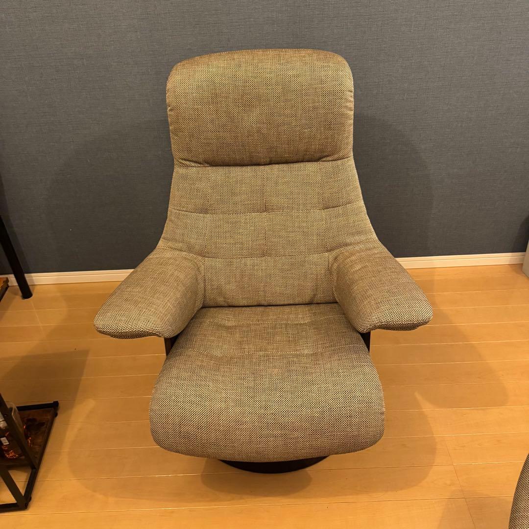 ばらさん専用カリモク★リクライニングチェア　オットマン　セット　ザ・ファースト