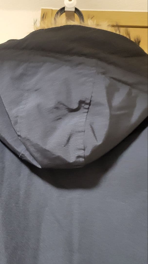 最終お値下げ　DANTON　ダントン　ファー付き　ダウンコート　黒　Ｌサイズ