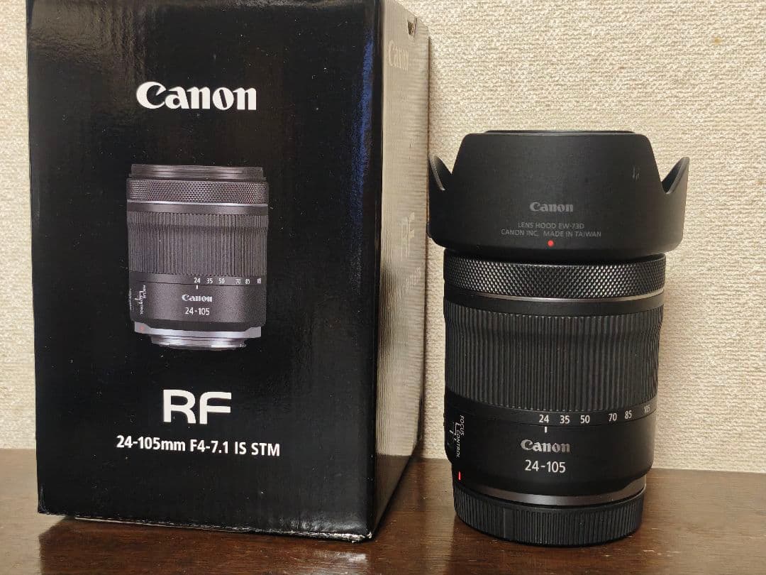 【美品】Canon RF 24-105mm F4-7.1 IS STM キヤノン