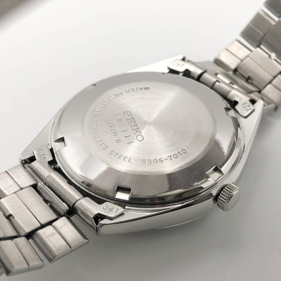 美品・稼働 SEIKO セイコー 6306-7010 アクタス 自動巻き 腕時計