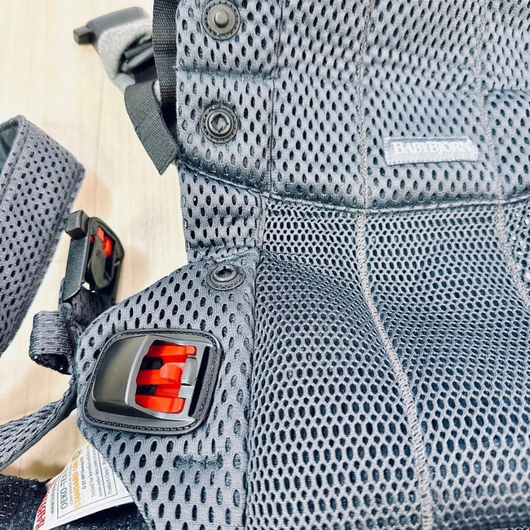 ベビービョルン ハーモニー アンスラサイト 抱っこ紐 メッシュ ベビーキャリア