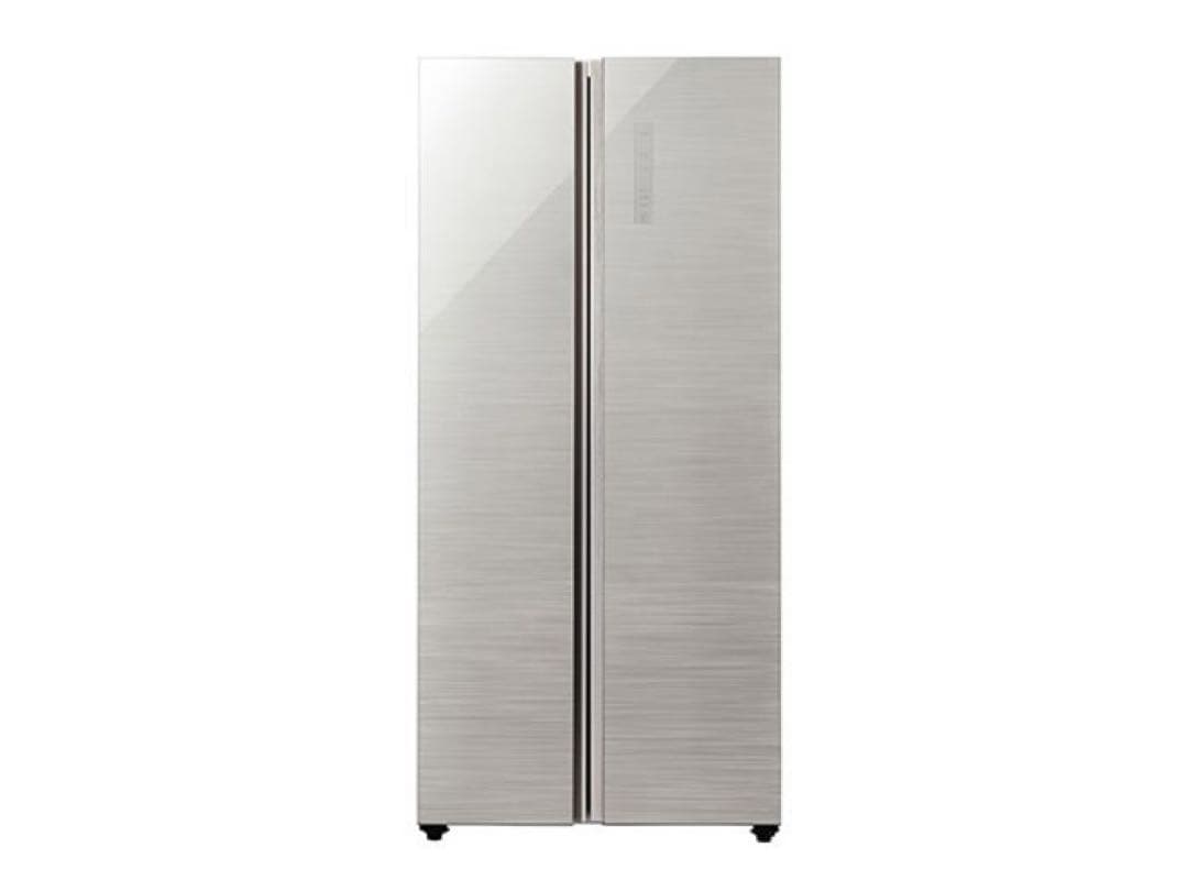 AQUA 2ドア冷蔵庫 AQR-SBS45H(S) 449L/フレンチドア