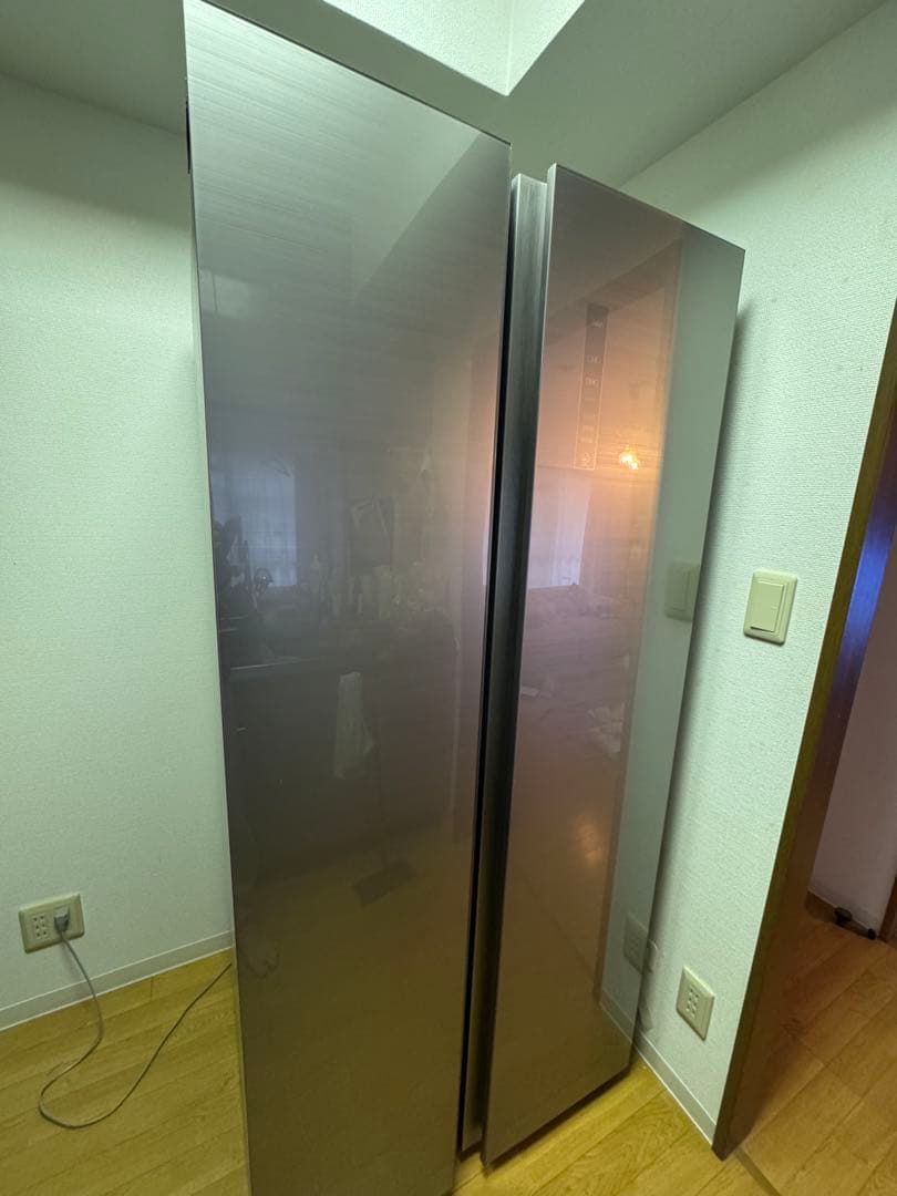 AQUA 2ドア冷蔵庫 AQR-SBS45H(S) 449L/フレンチドア