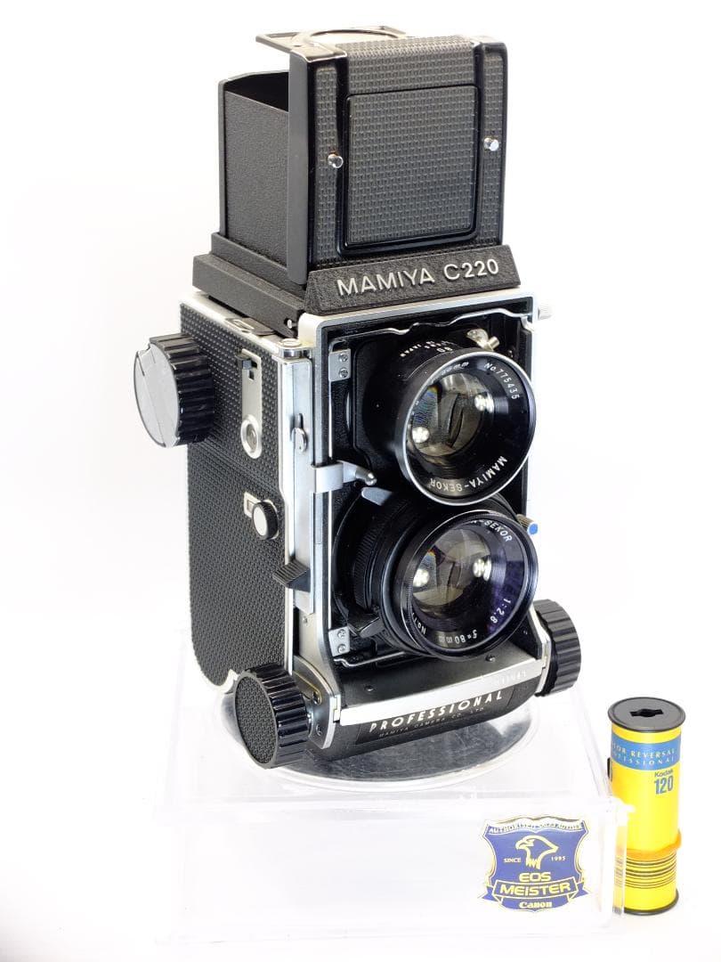 【実写確認済整備品】マミヤC220プロフェッショナル／セコール80mmf2.8付