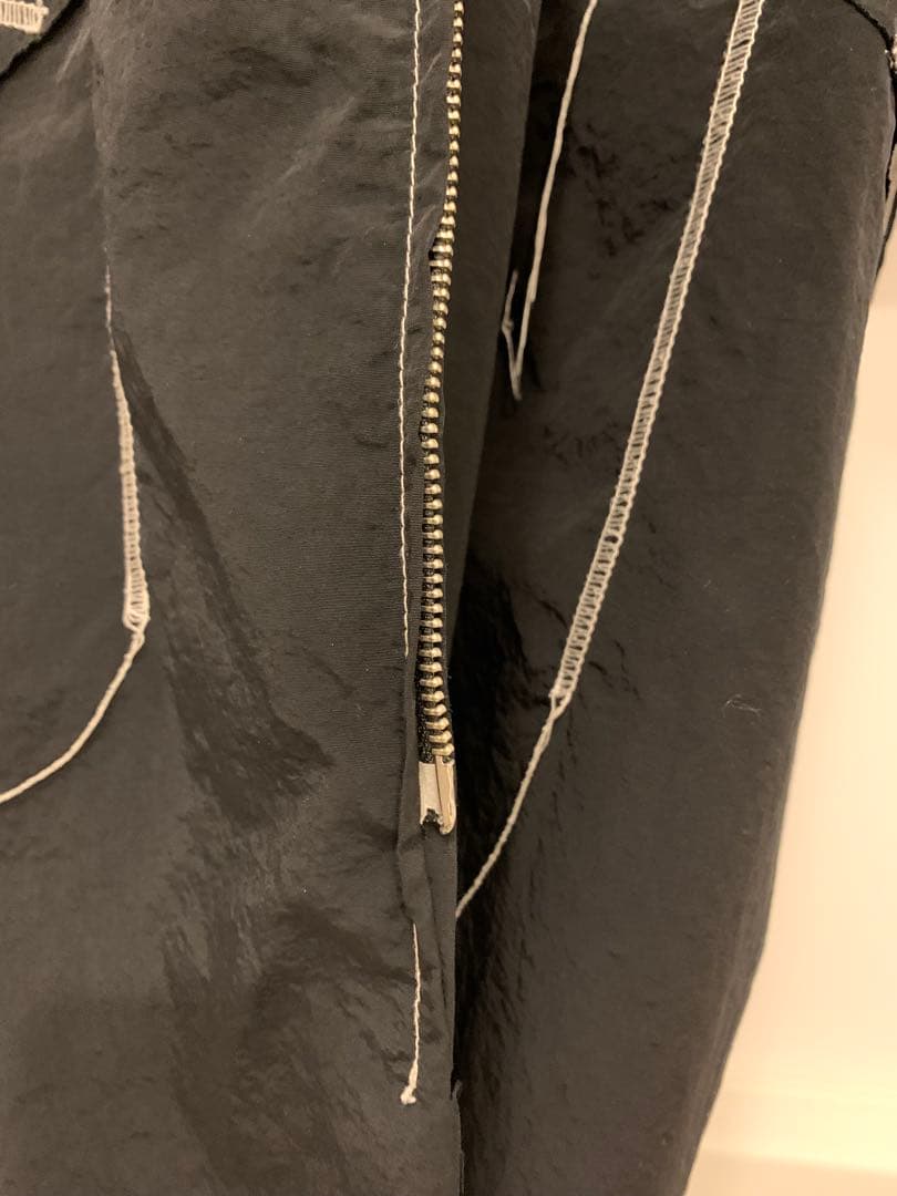 sulvam zip up rain coat ブラック　S