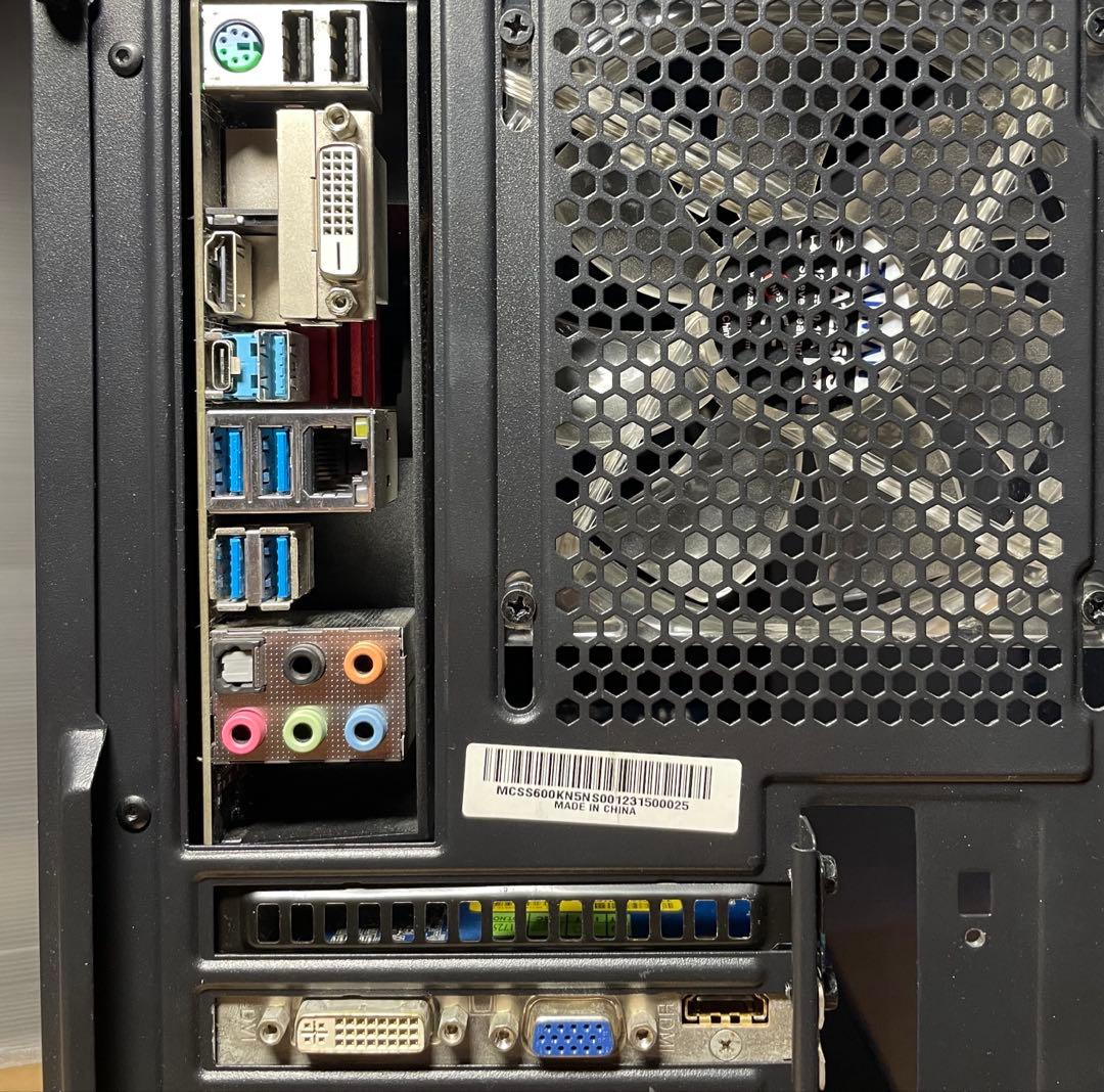 ジャンク Windows11 デスクトップPC モニターセット