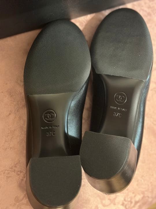 ままごん　　　　　シャネル　CHANEL ブラック　パンプス　未使用