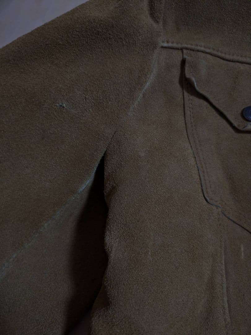 M*着様 50s BIG E リーバイス ショートホーン 3rd スエードボア