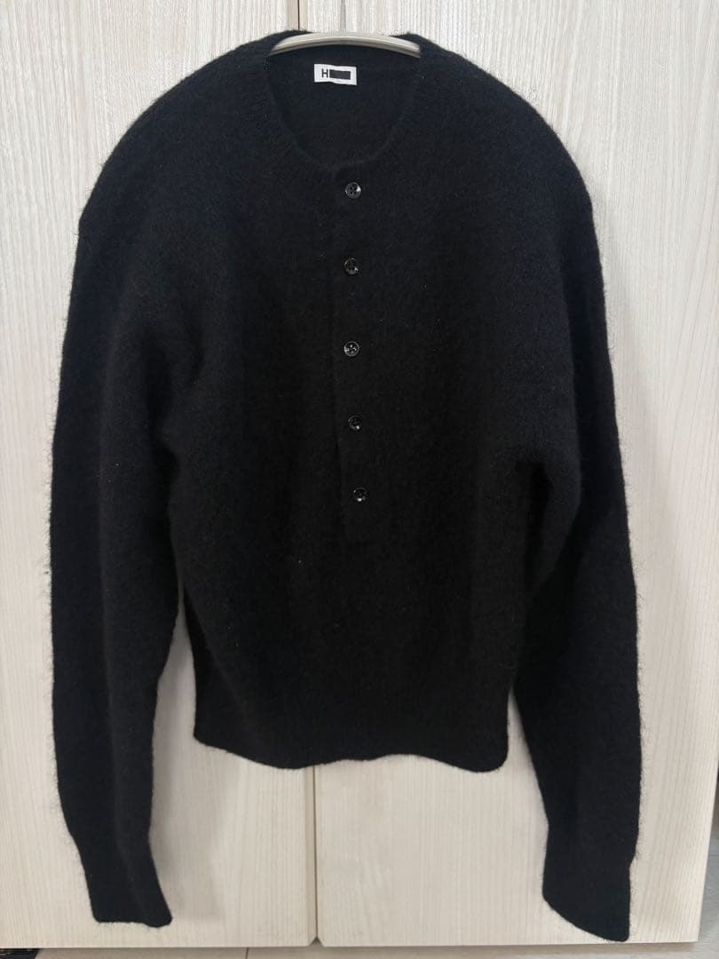 ＜H＞アルパカウール モッサ ニットプルオーバー