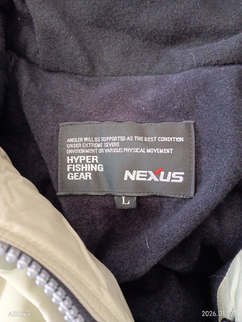 シマノ nexus 防寒着　Lサイズ