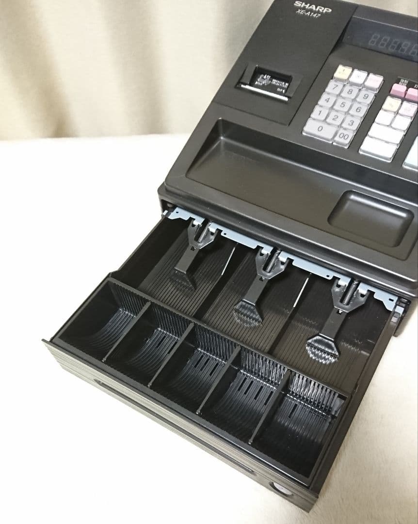 SHARP シャープ レジスター XE-A147-B