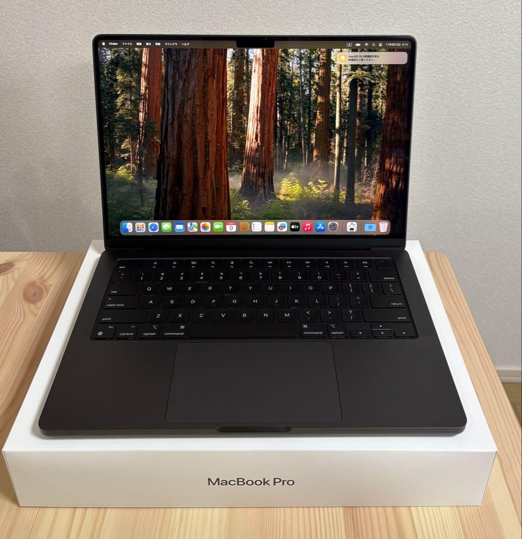 CTO MacBook Pro 14インチ M4Pro 24GB 512GB