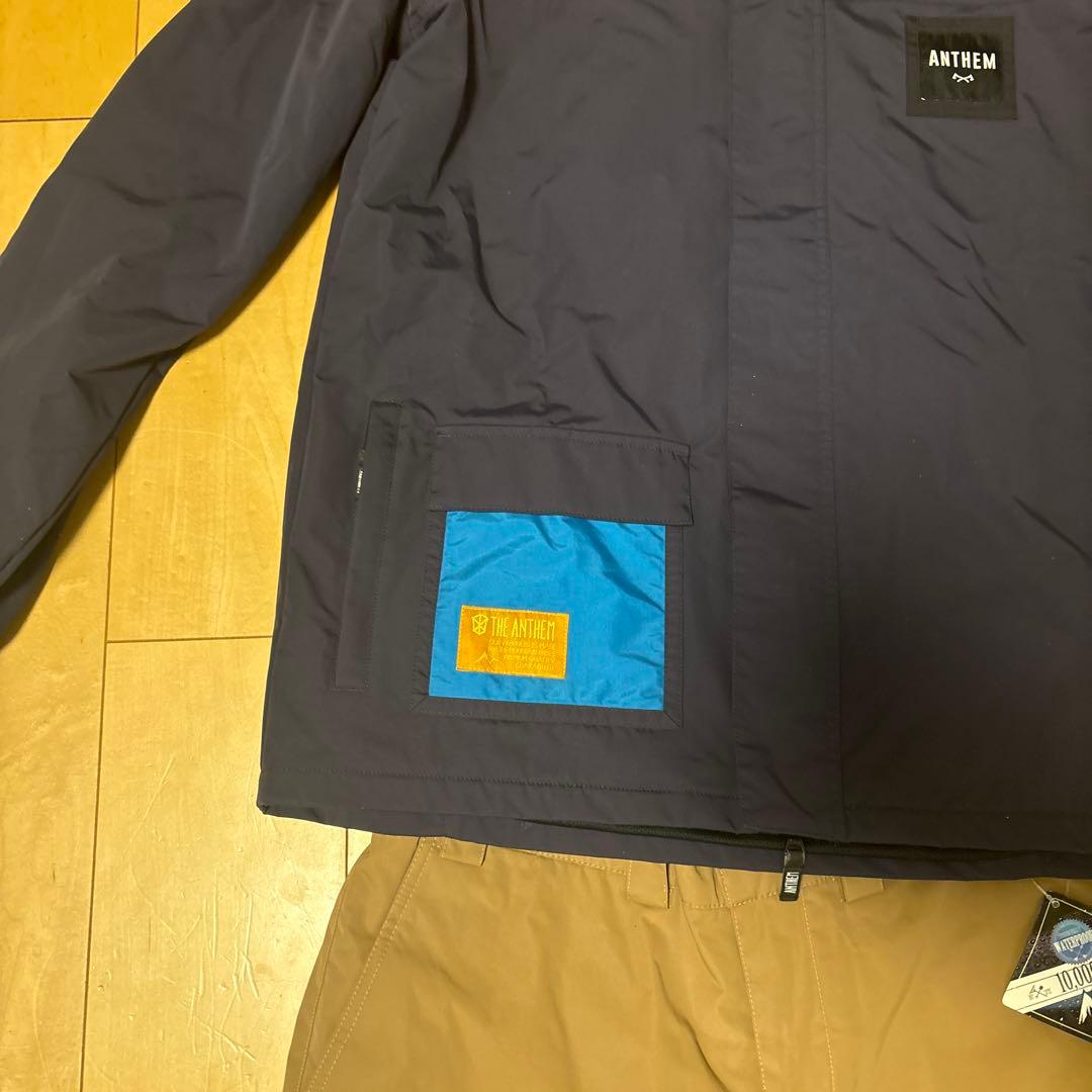 ANTHEM Lサイズ　未使用品　Lサイズ スノボウエア上下セット