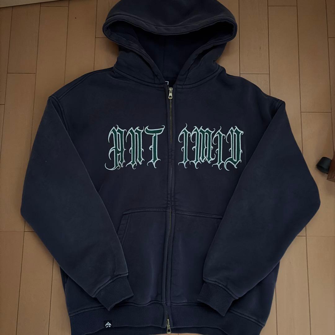 Antimid パーカー　S ネイビー