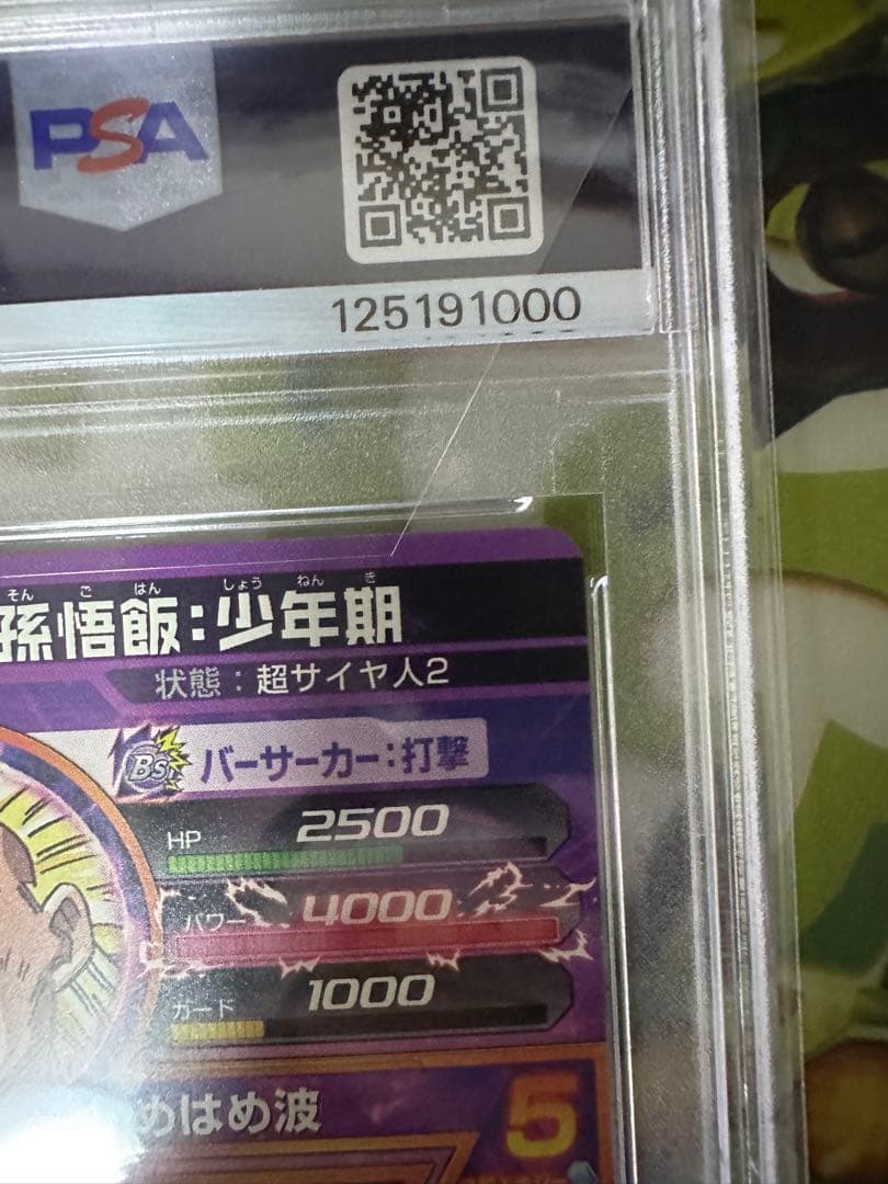 h2-16 孫悟飯：少年期　psa9