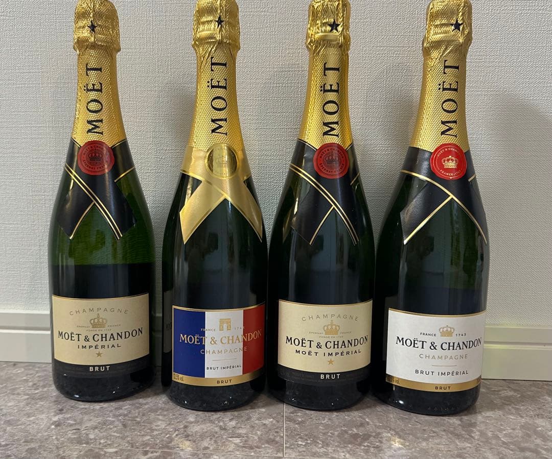 モエシャンドン　750ml 4本セット