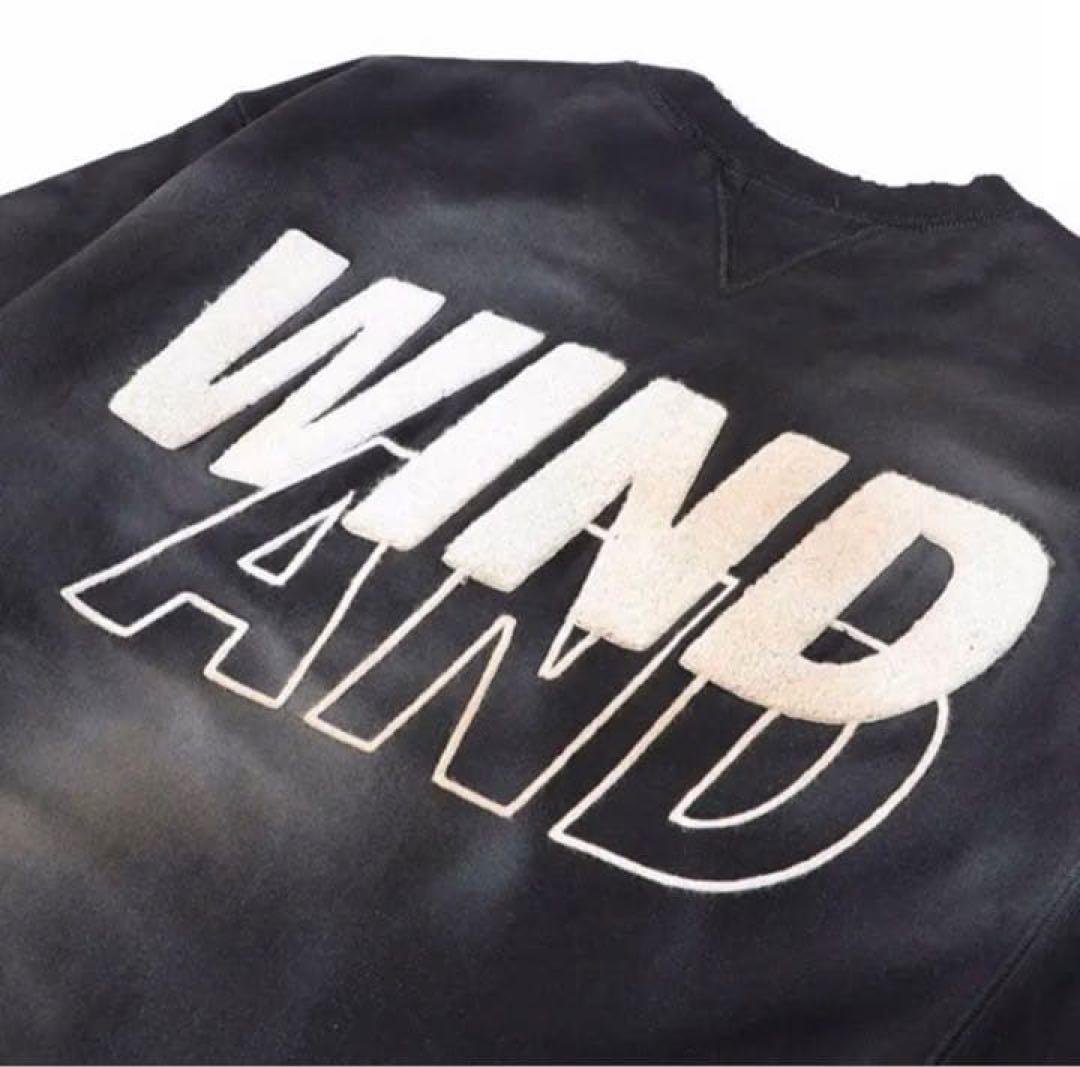 wind and sea ダメージ加工　スウェット　フェード　GDC キムタク