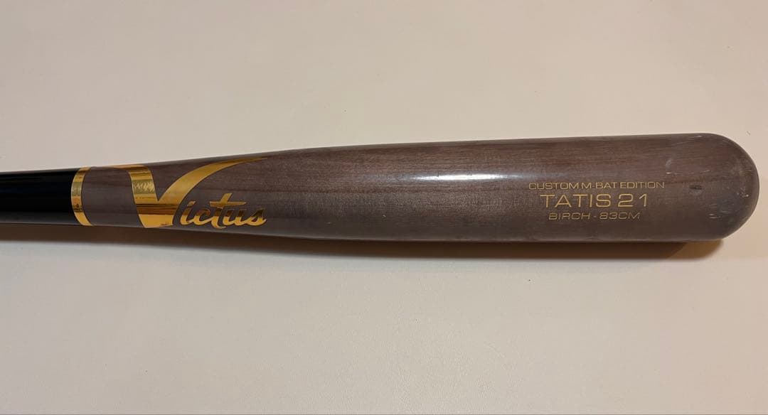 victus軟式 木製バット83cm グリップテープ1個同梱 marucci