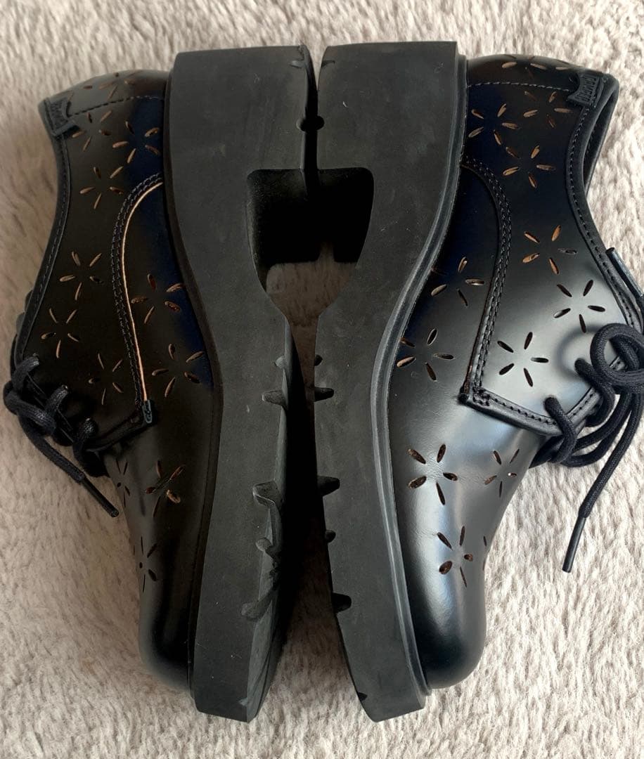 abi　CAMPER MILAH カンペール ローファー 厚底 ブラック