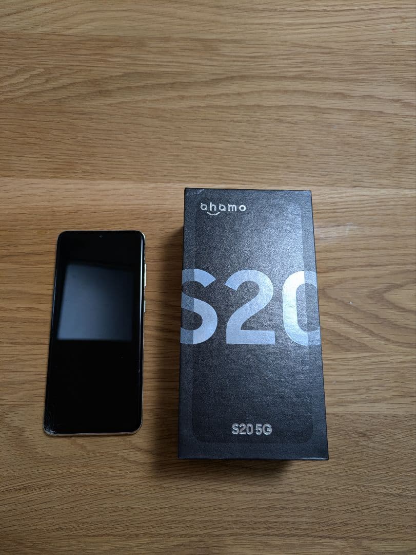 【ジャンク品】Samsung Galaxy S20 5G White 本体