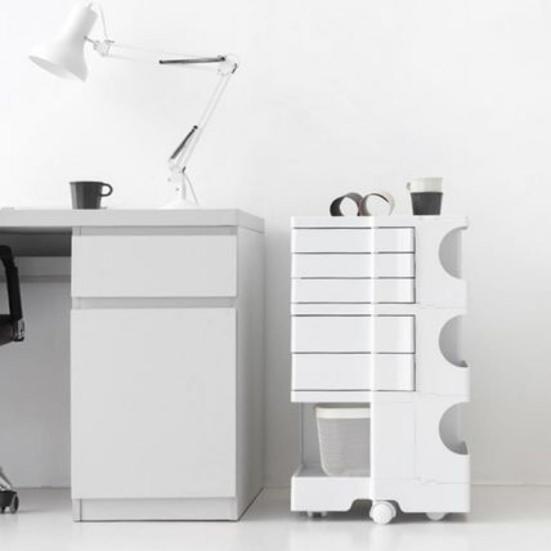 【dc ac様】 回転引き出し3.2段収納棚トローリーカート