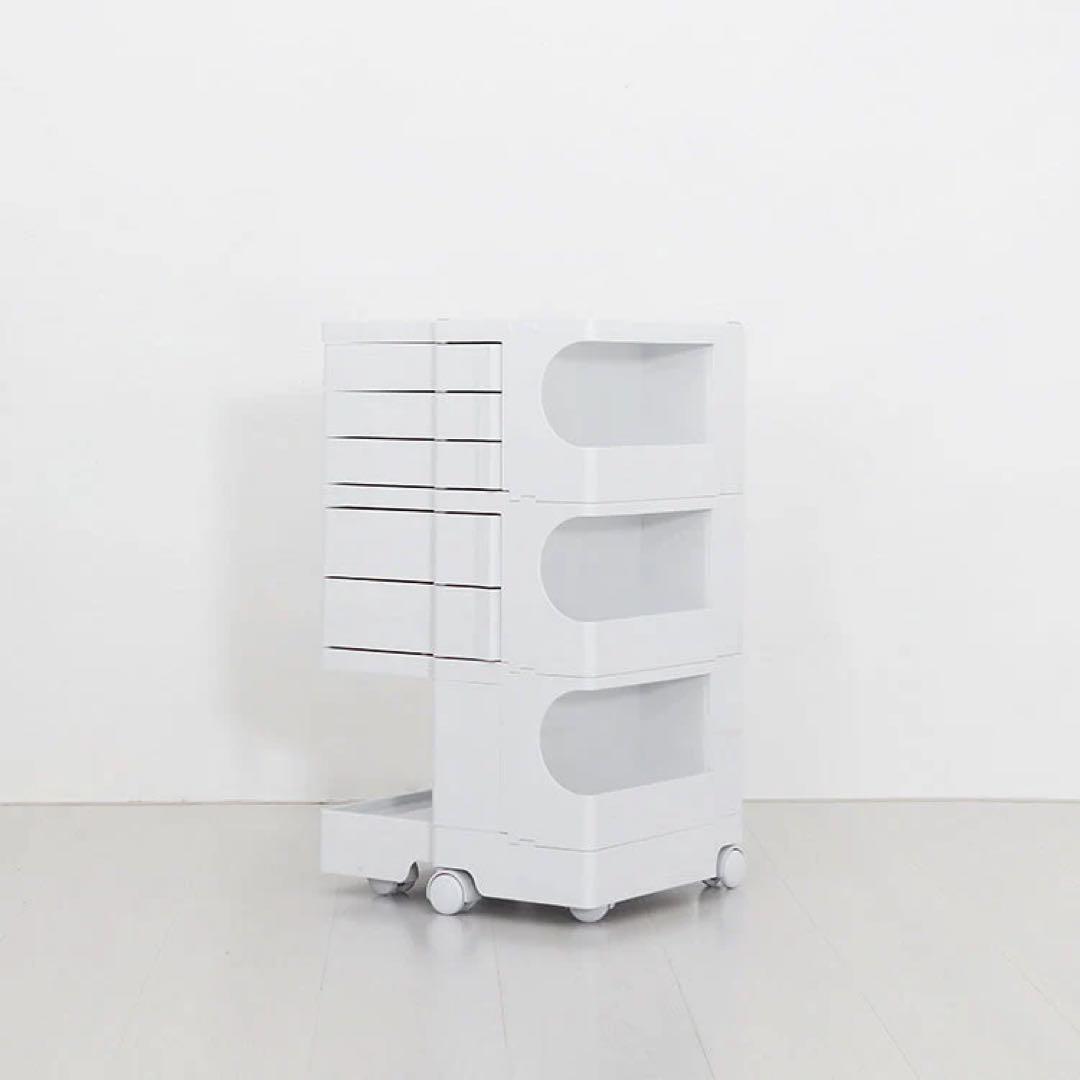 【dc ac様】 回転引き出し3.2段収納棚トローリーカート