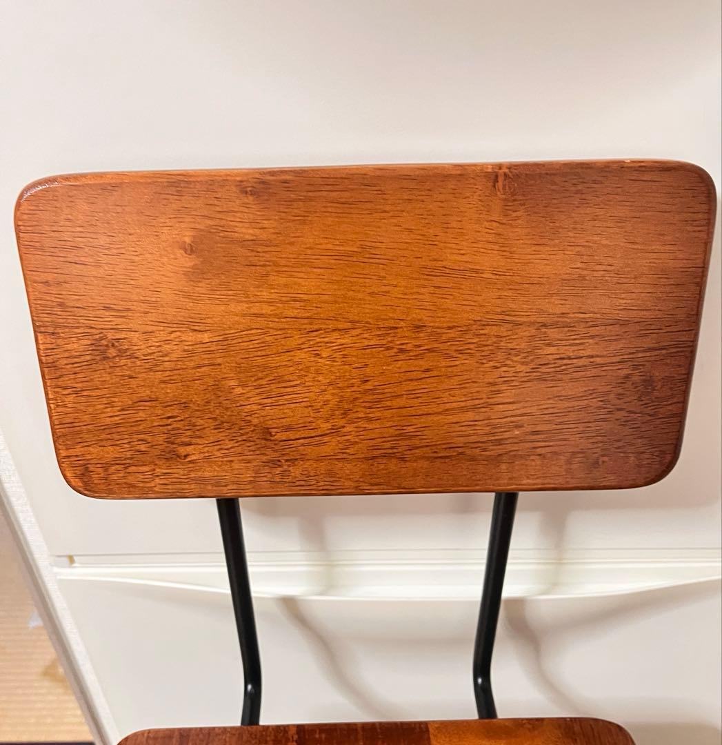 シンプル&モダン　アイアン　バーチェア1脚