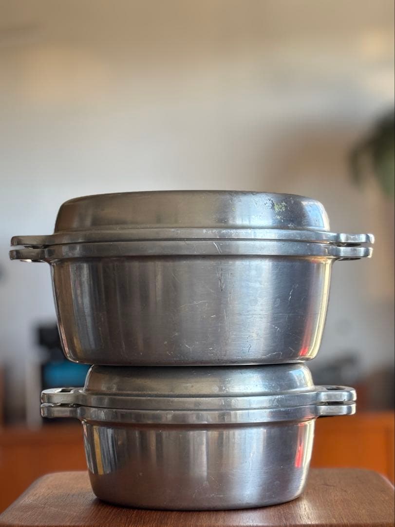 無水鍋 （20　24）・2個セット　グッドデザイン　ロングライフデザイン賞