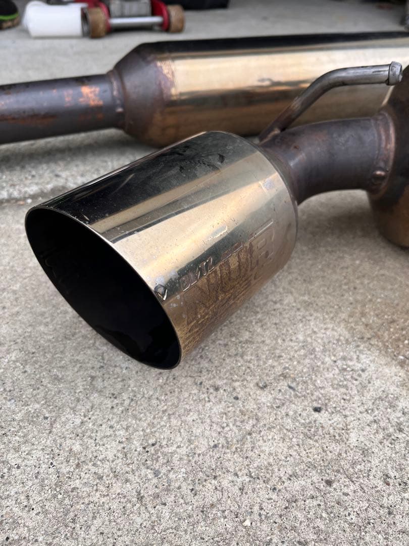 86/BRZ用マフラー　一本出しBLITZニュルスペックR zn6、zc6用