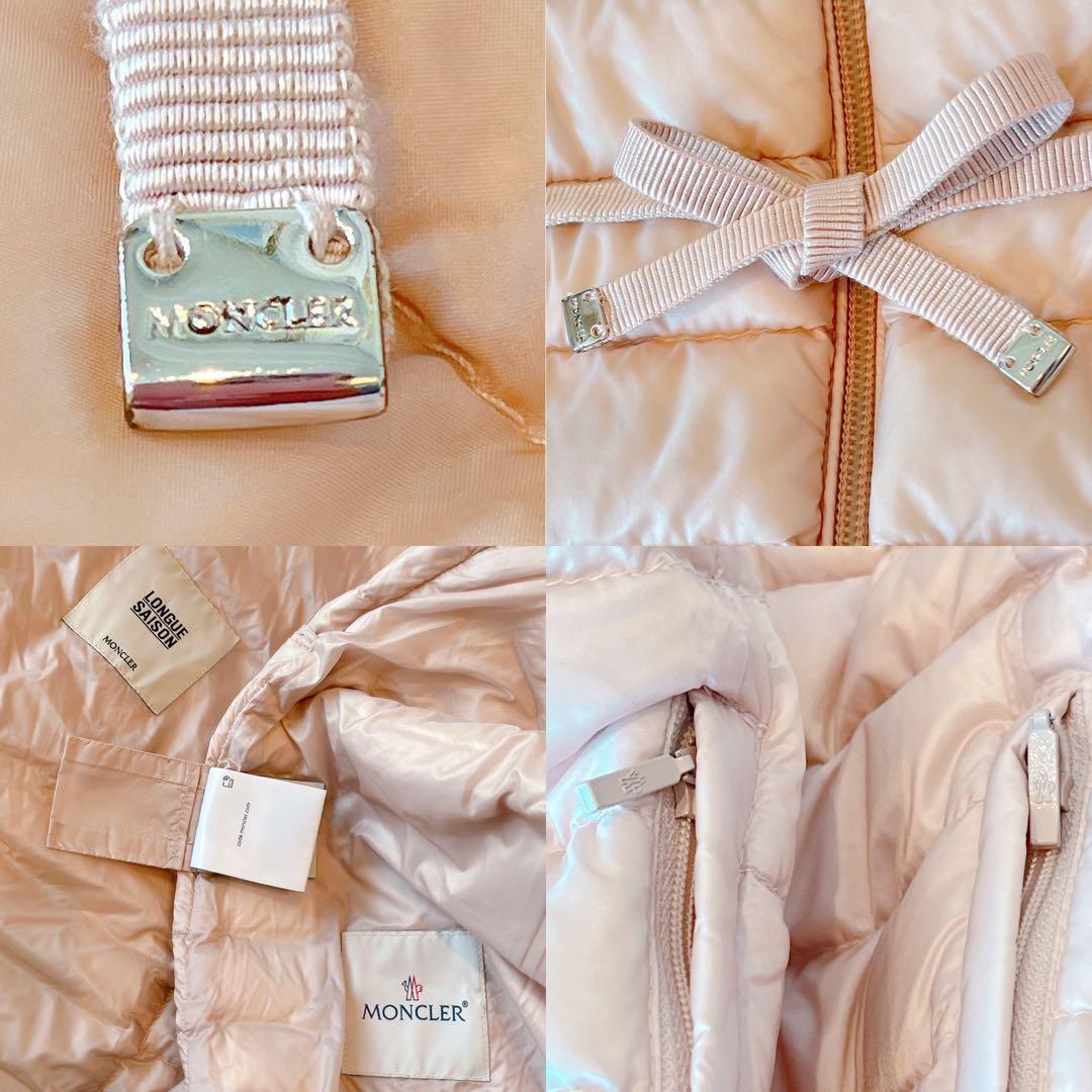 MONCLER【美品】ライトダウン♦︎barbel♦︎サイズ1♦︎ピンク♦︎レディース