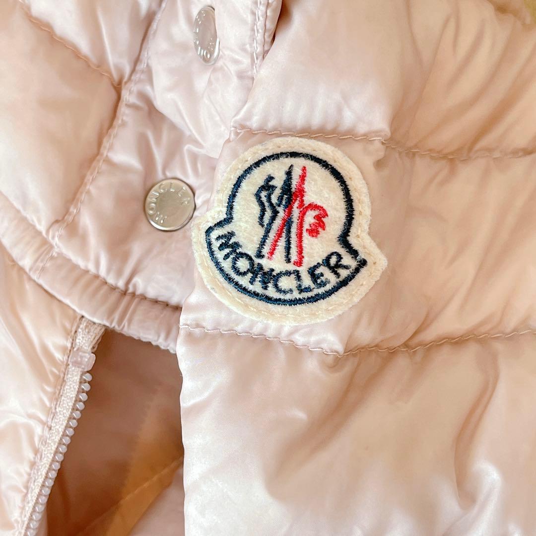 MONCLER【美品】ライトダウン♦︎barbel♦︎サイズ1♦︎ピンク♦︎レディース