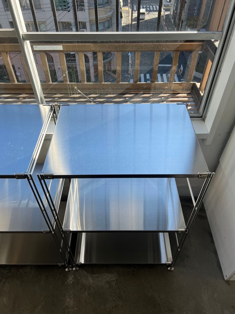 無印良品 ステンレスユニットシェルフ セット