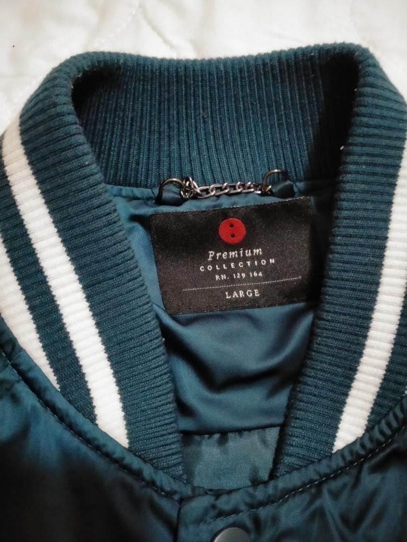 デスバレー　サテンスタジャン（青・Lサイズ）