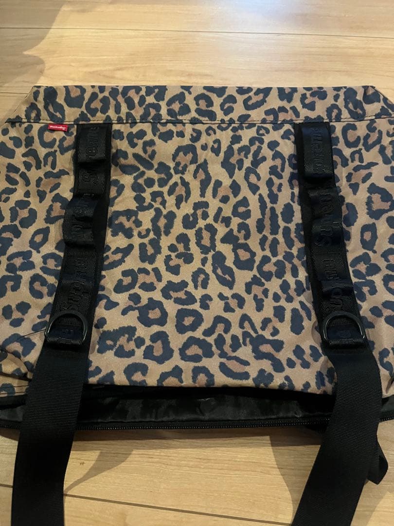 【美品】2020AW Supreme ヒョウ柄 レオパードジップ トートバッグ