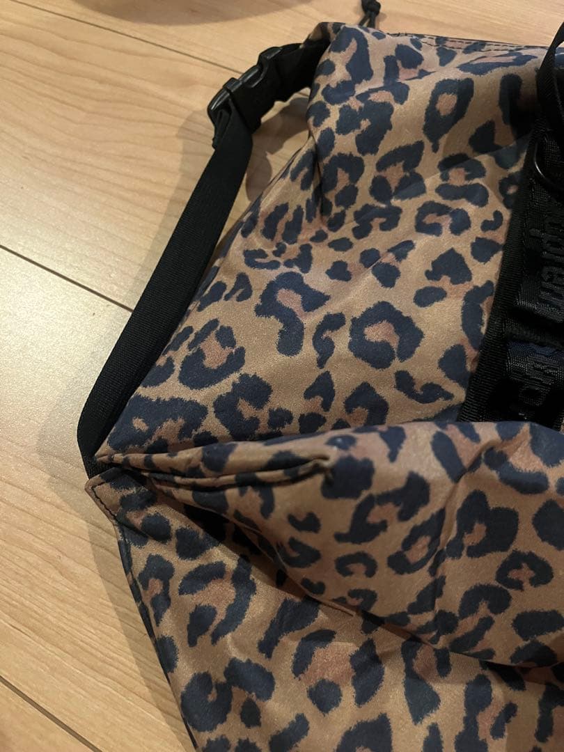 【美品】2020AW Supreme ヒョウ柄 レオパードジップ トートバッグ