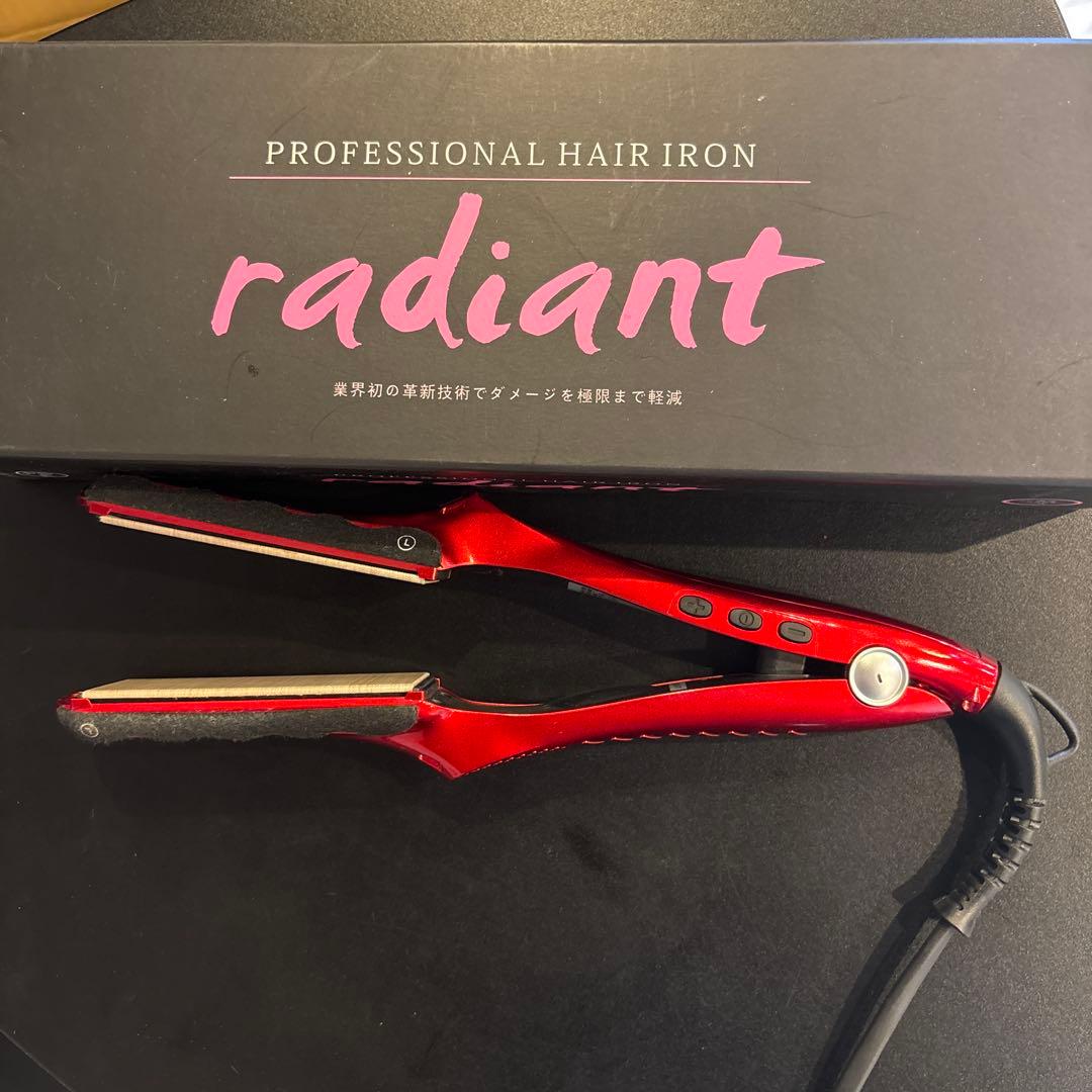 radiant 35mm LM-126 ワイド　プロフェッショナルヘアアイロン
