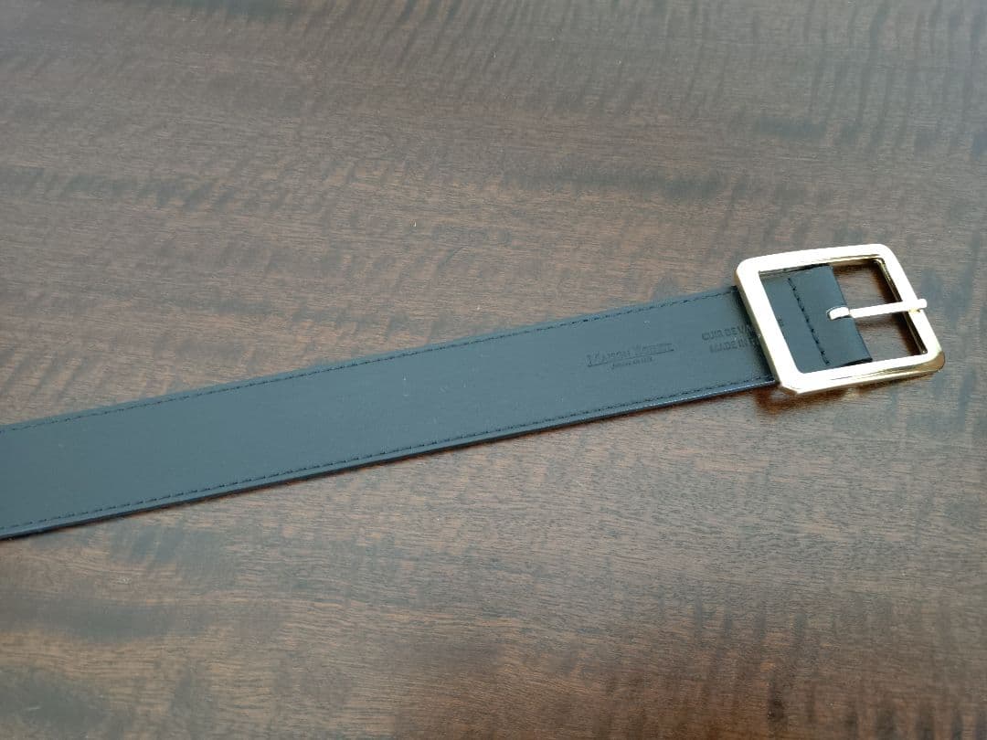 【美品】ドゥーズィエムクラス メゾンボワネ レザーベルト