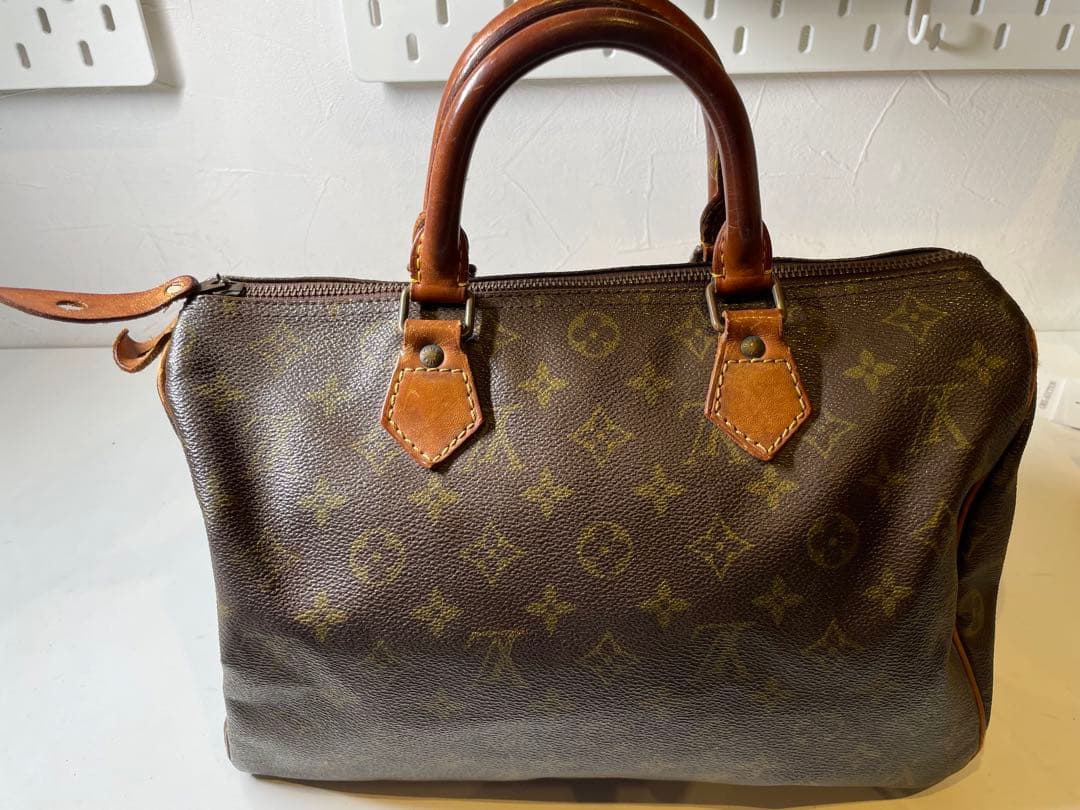 【美品】Louis Vuitton モノグラム ボストンバッグ　スピーディ30