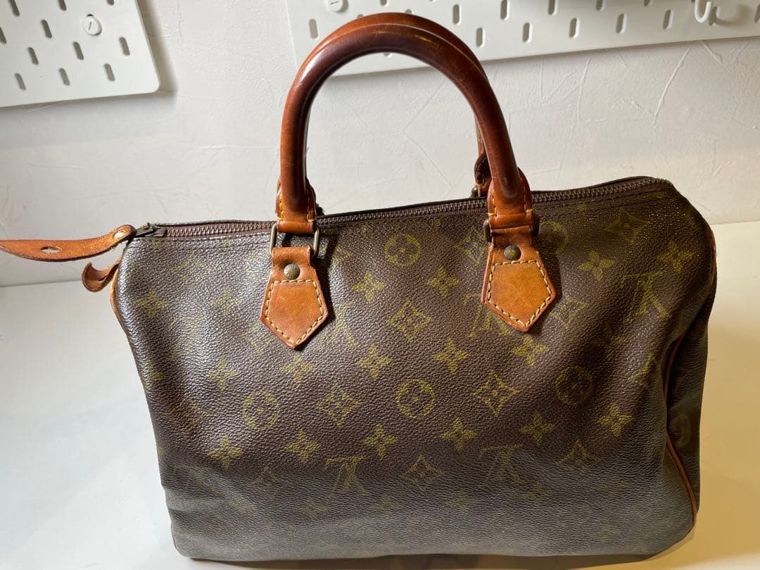 【美品】Louis Vuitton モノグラム ボストンバッグ　スピーディ30