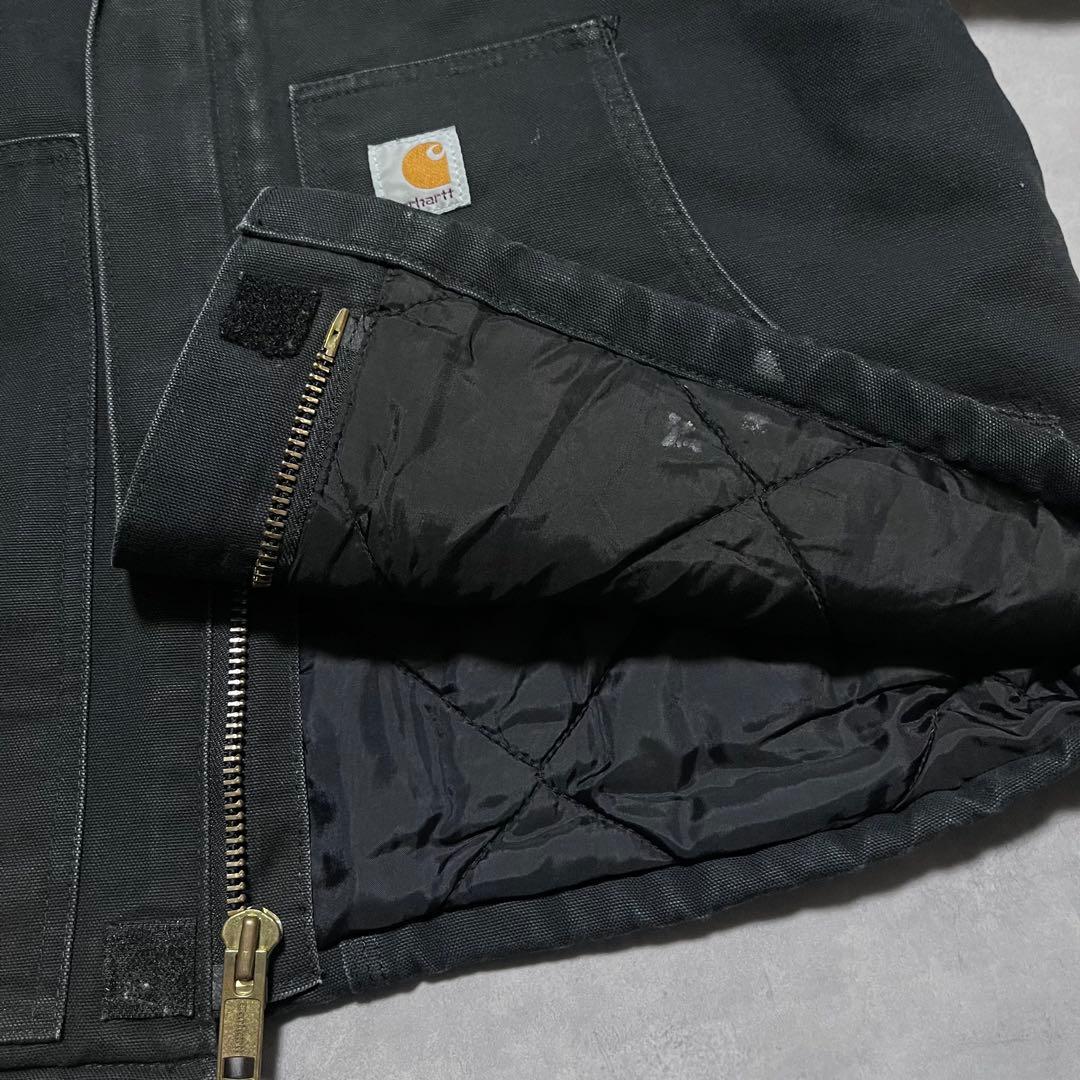 【廃盤モデル】 Carhartt トラディショナルジャケット　短丈 ブラック　M