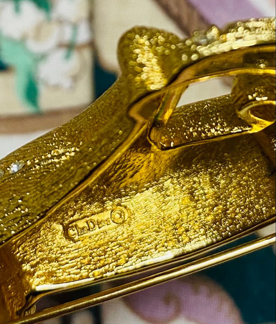 パ*8様 クリスチャン・ディオール　ブローチ　猫　アンティーク　ヴィンテージ　激