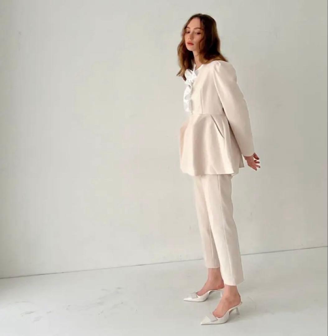 メゾンドドルチェ フルールジャケット×パンツ セットアップ スーツ Dolce.