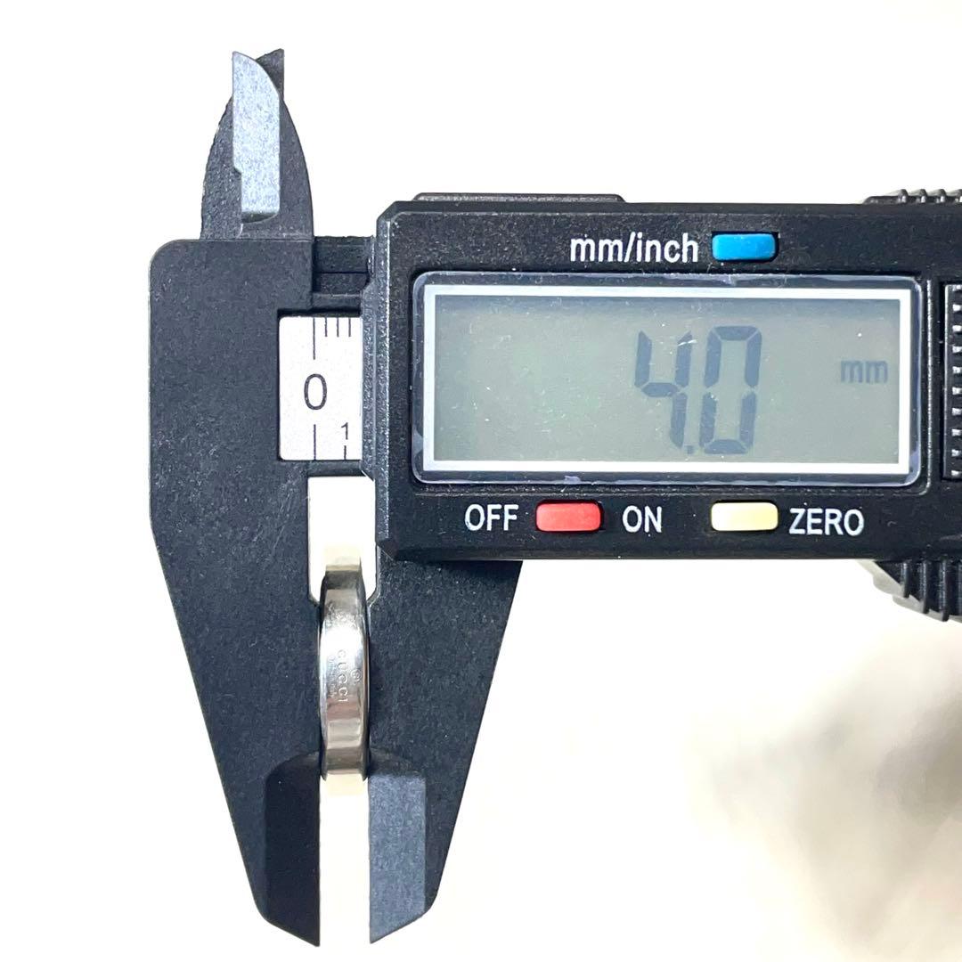 『GUCCI』　指輪 グッチ ダイアゴナル リング 18号