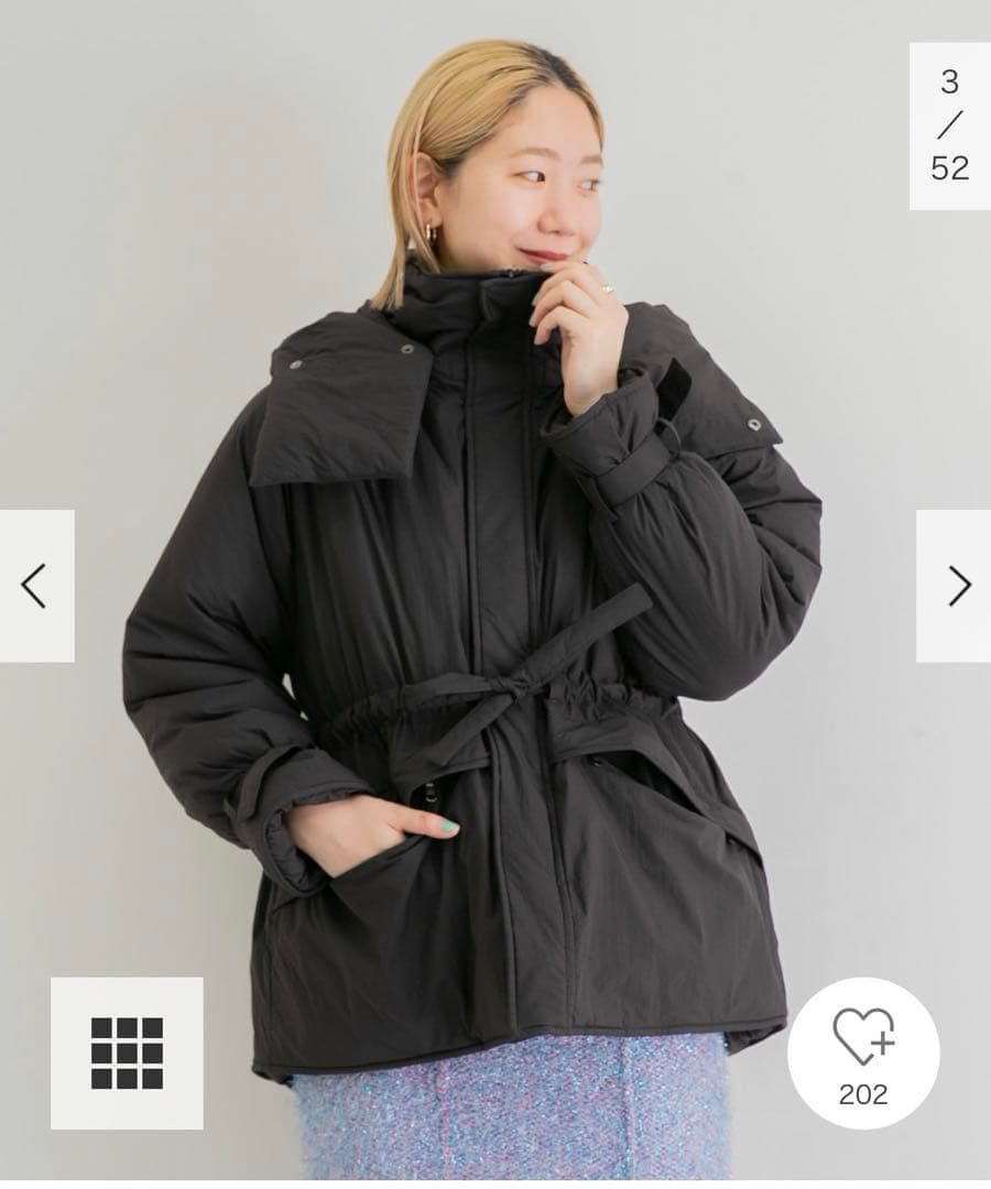 YouyouWILDTHINGSxURBS 別注 フーデッドパフジャケット